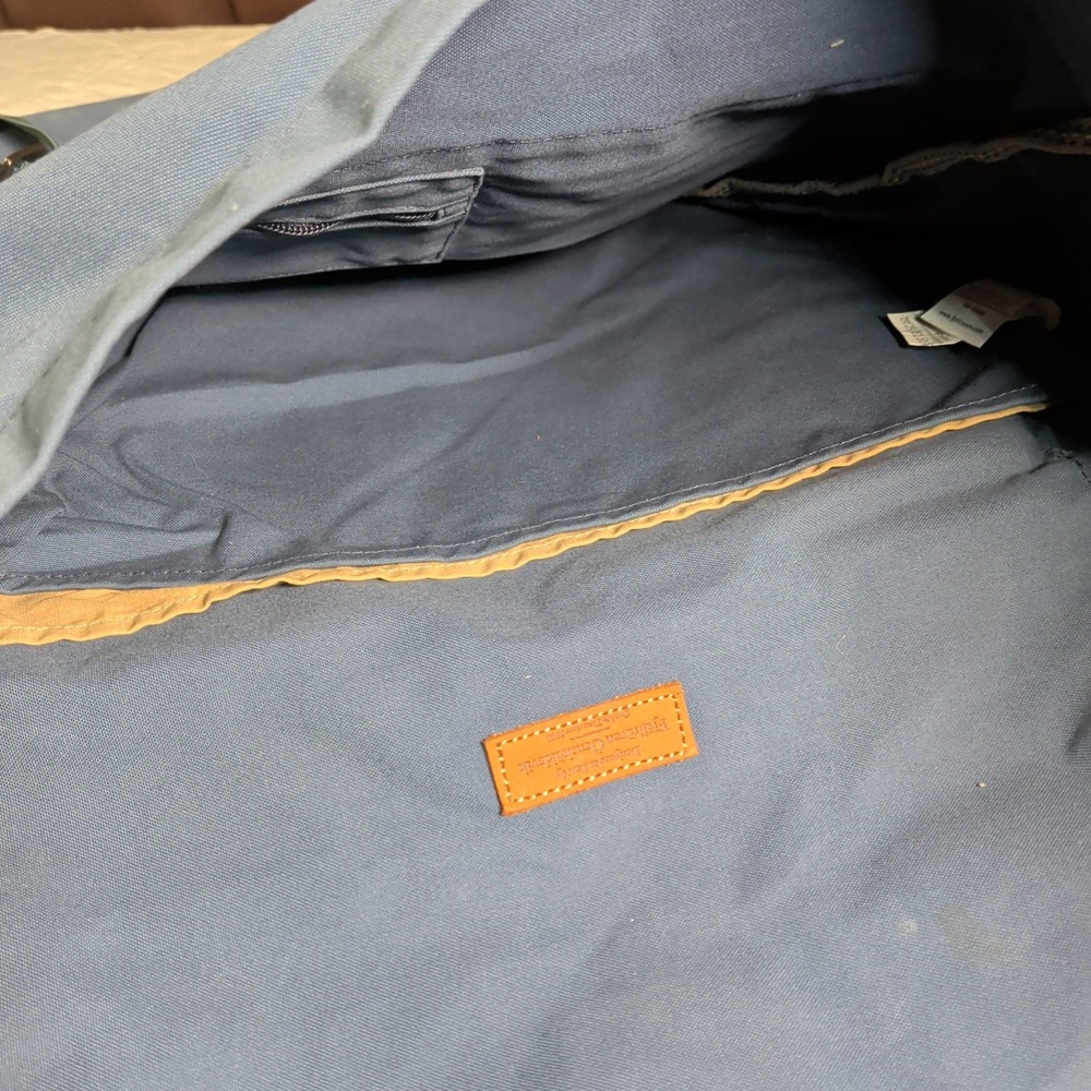 Fjallraven Foldsack No.2 Messenger Bag Cross Body Blue G-1000 Travel Work - Picture 9 of 13